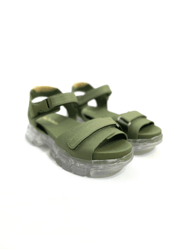 Sandalias con plataforma kaki - Filo - 1