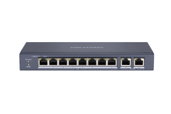 Switch POE Fast Ethernet de 8 puertos Hikvision - 2