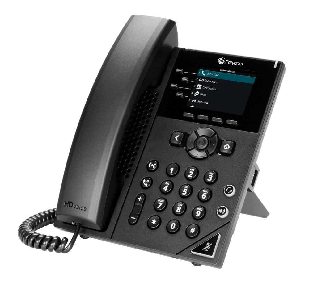 Poly Teléfono IP empresarial VVX 250 - 