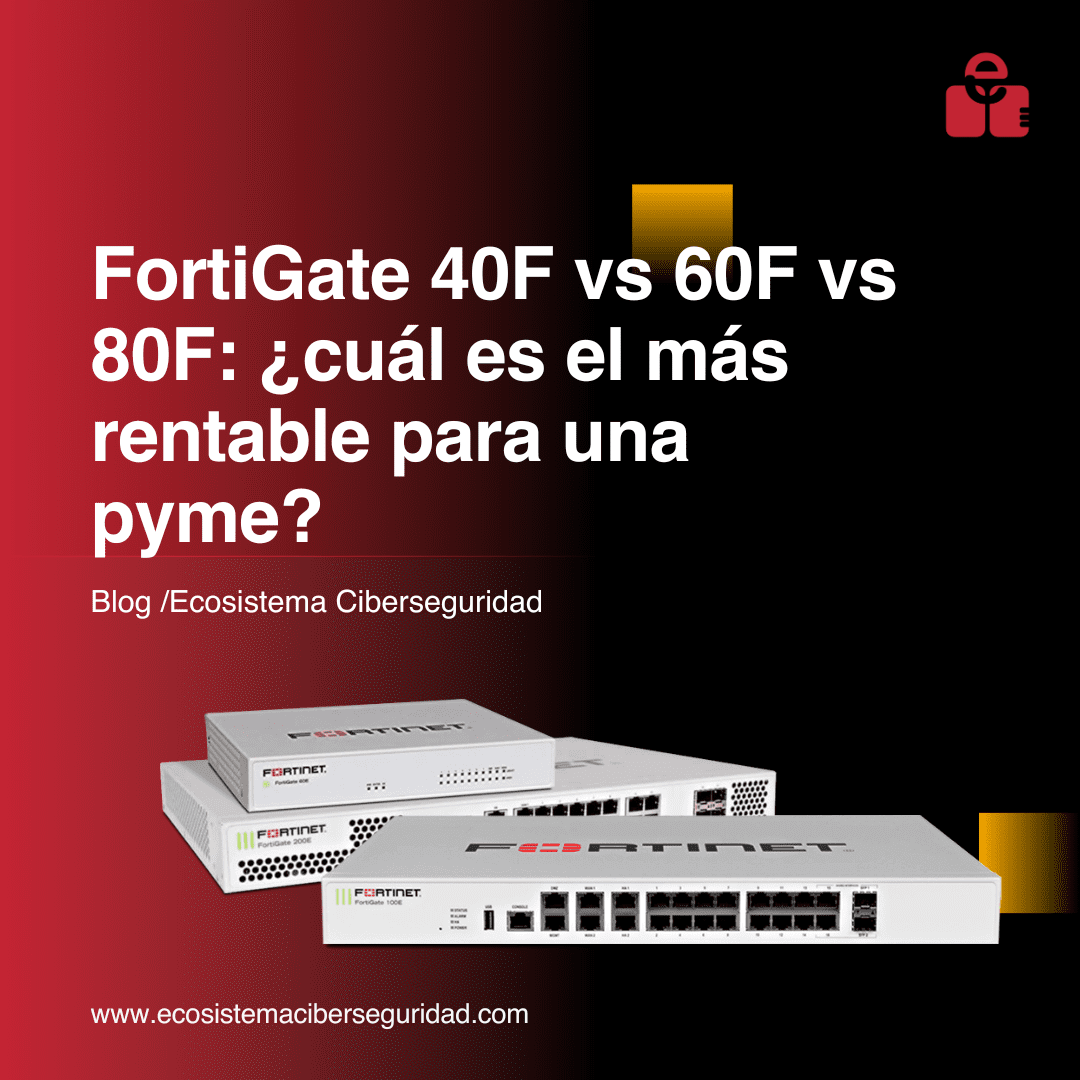 FortiGate 40F vs 60F vs 80F: ¿cuál es el más rentable para una pyme?