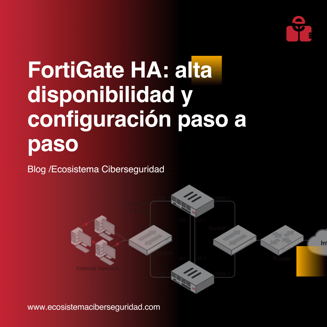 FortiGate HA: alta disponibilidad y configuración paso a paso