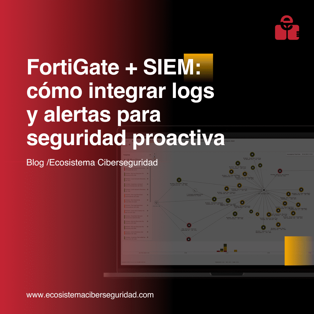 FortiGate + SIEM: cómo integrar logs y alertas para seguridad proactiva