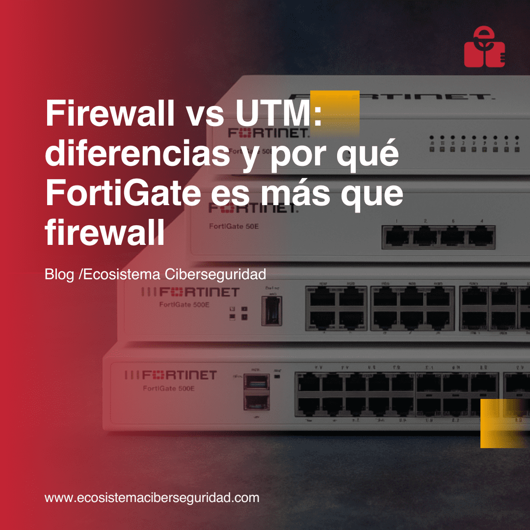Firewall vs UTM: diferencias y por qué FortiGate es más que firewall