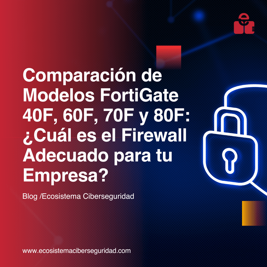 Comparación de Modelos FortiGate 40F, 60F, 70F y 80F: ¿Cuál es el Firewall Adecuado para tu Empresa?