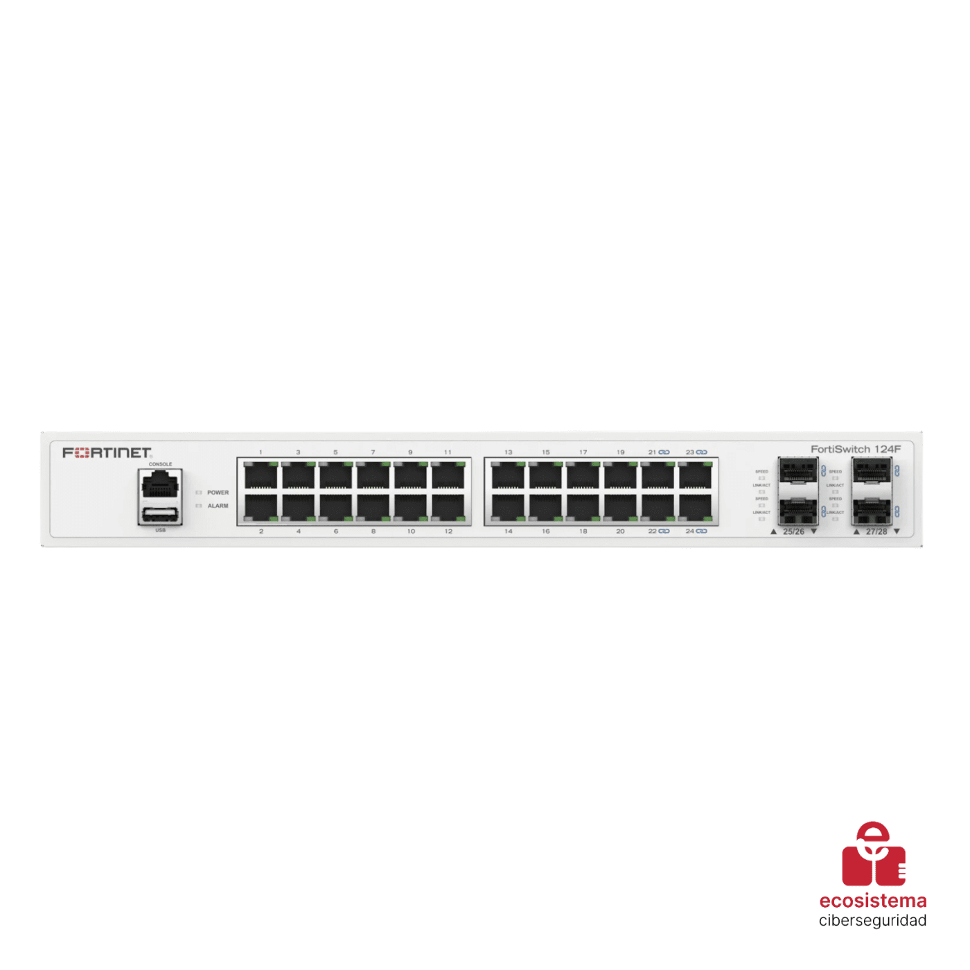 FortiSwitch 124F | Switch de alta velocidad y seguridad de Fortinet ...