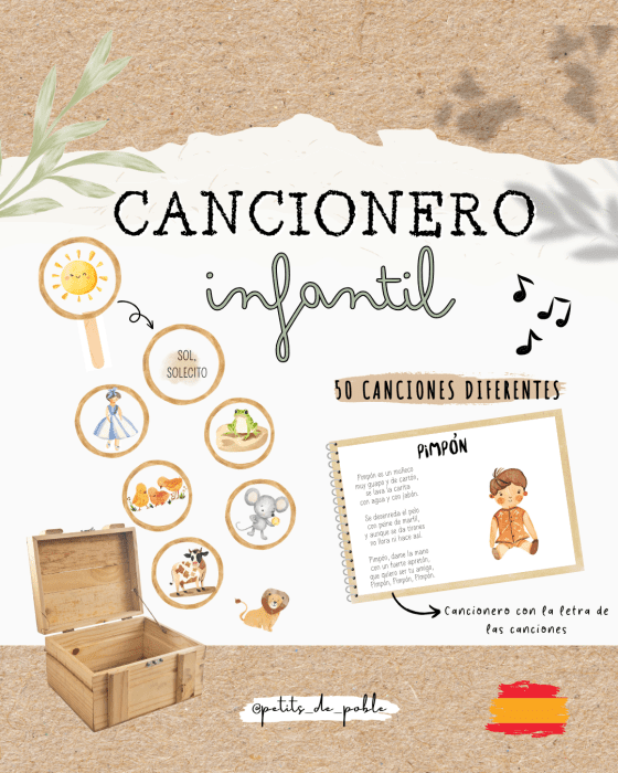 CANCIONERO INFANTIL
