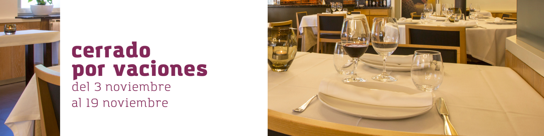 cerrados por vacaciones