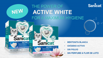 SANICAT ACTIVE WHITE 10L.