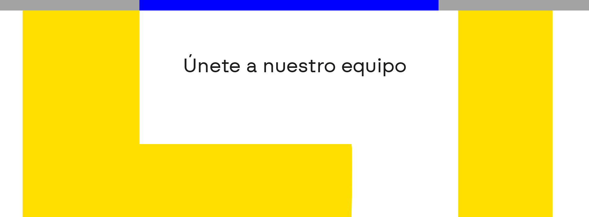 Trabaja con nosotros