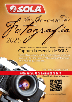 Inicia el I Concurso de Fotografía de SOLÀ 2025
