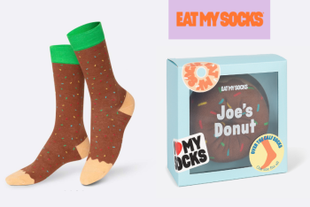 Joe’s Donut Brown Socks