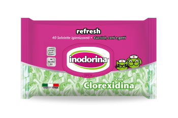 INODORINA TOALLITAS REFRESH CLORHEXIDINA