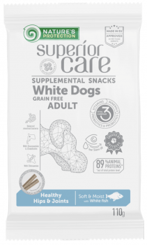 NATURES PROTEC. SNACK HEALTHY HIPS&JOINTS WHITE FISH