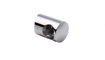 Soporte regulable pasante para tubo transversal barandilla inox (Caja indivisible 4 unidades / precio por unidad))
