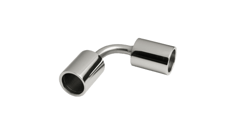 Conector regulable diámetro 12 mm para tubos barandilla inox  (Caja 4 unidades // Precio por unidad!!)