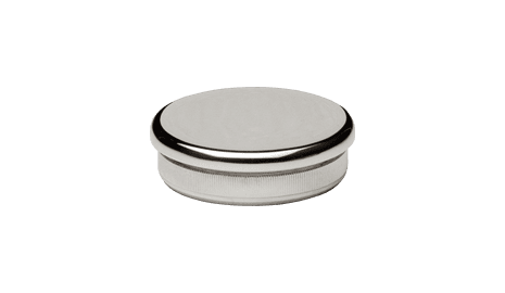 Terminal tubo pasamanos para barandilla inox AISI-316  (Caja indivisible 2 unidades / precio por unidad!!)