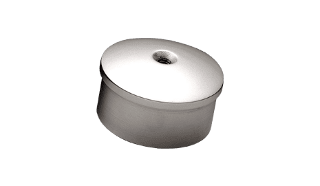 Tapa final para pasamanos de acero inox para bola (Caja indivisible 2 unidades / precio por unidad!!)