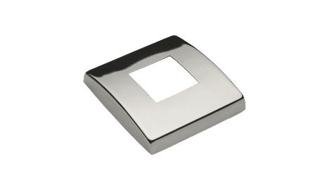 Embellecedor para base poste barandilla inox AISI-316  (caja indivisible 2 unidades / precio por unidad!!)