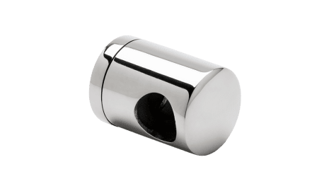 Soporte regulable terminal tubos transversales barandilla inox (Caja 4 unidades indivisible / precio por unidad!!)