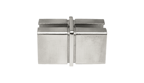 Unión para tubos cuadrados 40x40 mm pasamanos barandilla inox (Caja indivisible 2 unidades / precio por unidad!!)