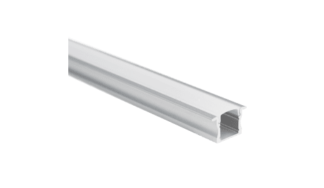 Perfil de aluminio y lente policarbonato para pasamanos DECOLED (2 metros)
