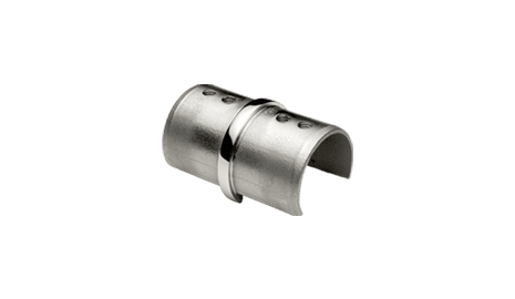 Unión tubos para pasamanos DECOLED inox AISI-316
