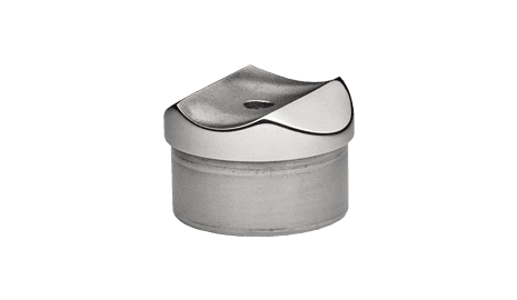 Apoyo tubo bajo para barandilla inox AISI-316 (caja indivisible 2 unidades / precio por unidad!!)