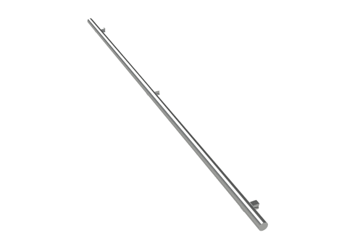 Ejemplo de pasamanos inox tubo redondo ST-317