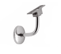 Soporte orientable para sistema pasamanos DECOLED en acero inox