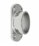 Base pared semiesférica inox  para barandilla (Caja indivisible 2 unidades / precio por unidad!!)