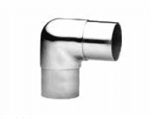 Codo 90º  para pasamanos de barandilla inox AISI-316 (Caja 2 unidades indivisible / Precio por unidad!!)