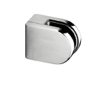 Grapa redondeada para vidrio en barandilla inox poste cuadrado AISI-316 (Caja indivisible 4 unidades // precio por unidad!!))