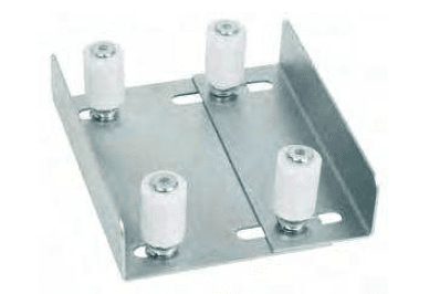 Soporte regulable  superior 4 rodillos, tamaño medio,  AUMON