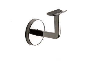 Soporte fijo a pared para pasamanos redondo en acero inox (Caja indivisible 2 unidades / precio por unidad!!)