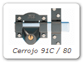 Cerrojo modelo 91C/80 pintado FAC