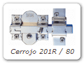 Cerrojo botón+llave modelo 201-R/80  FAC
