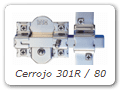 Cerrojo botón + llave modelo 301-RP/80