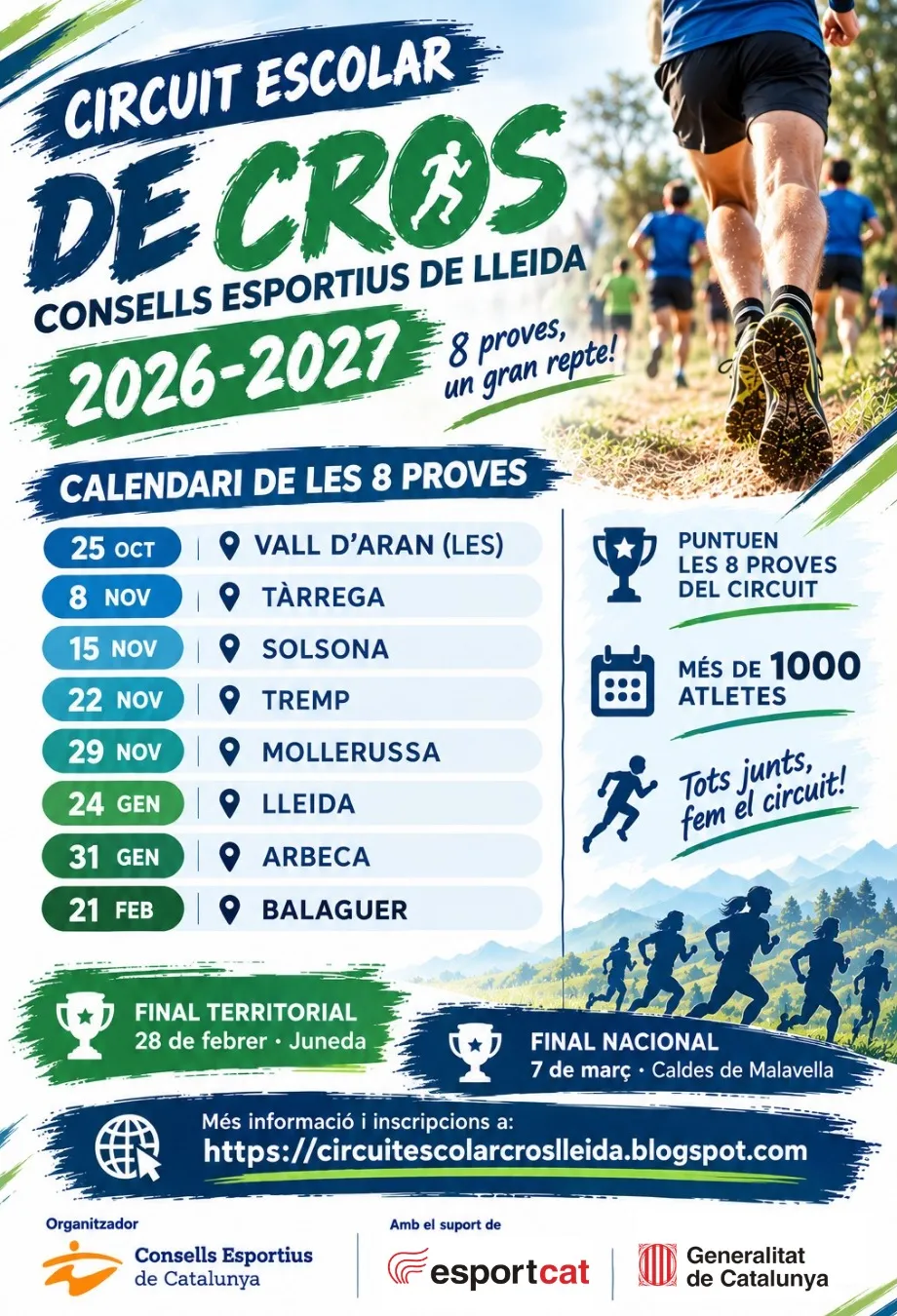 Circuit escolar de cros 2026-2027