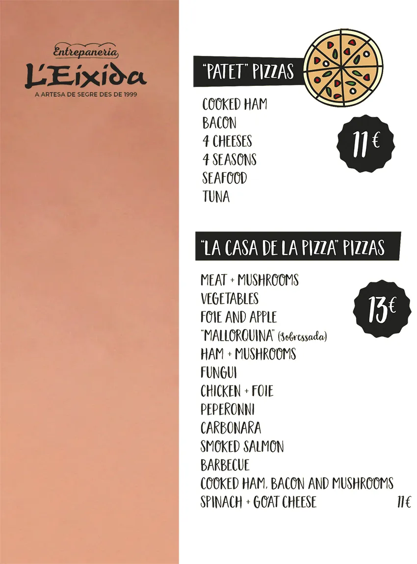 Patet pizzas