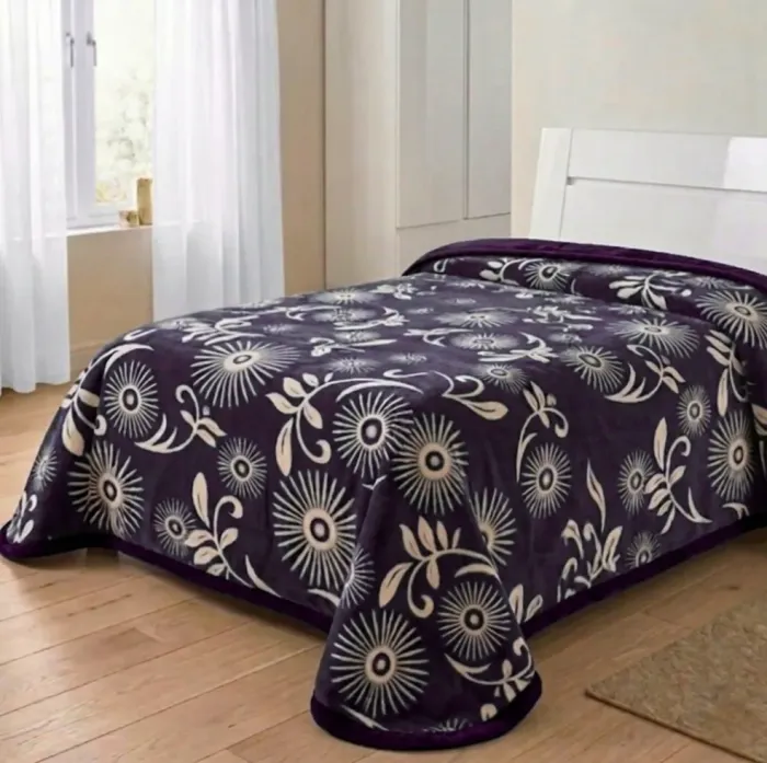 Colchas reversibles Rocío morada. Cama: 90, 135 - 1