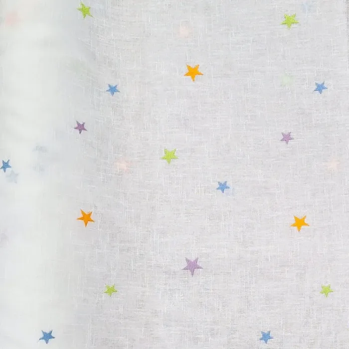 Tela Visillo estrellitas - 3