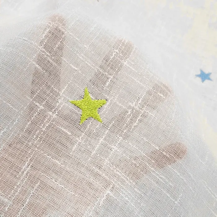 Tela Visillo estrellitas - 5