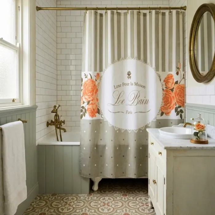 Cortina de baño París