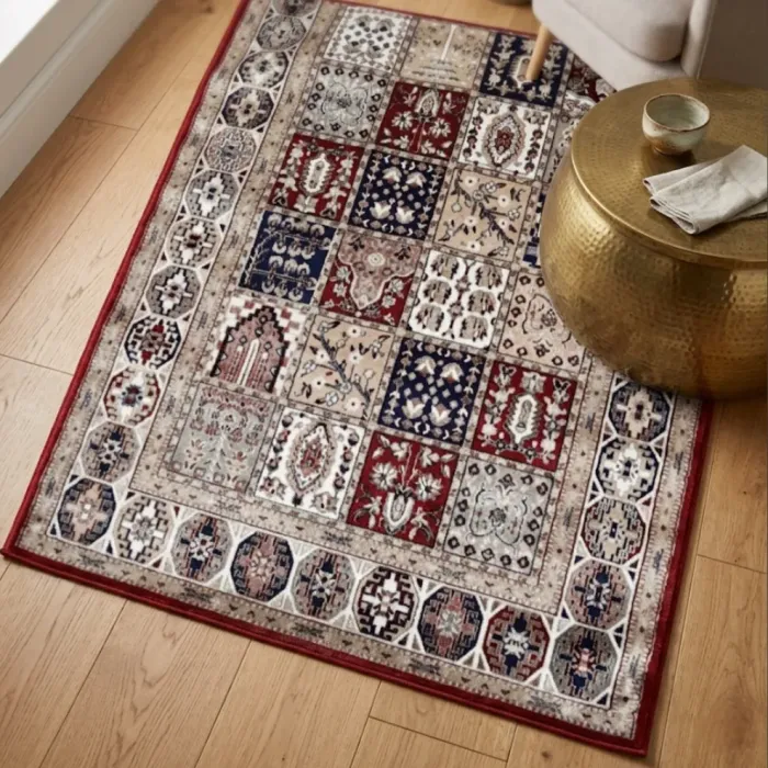 Alfombra belga pachwork 100 x 140