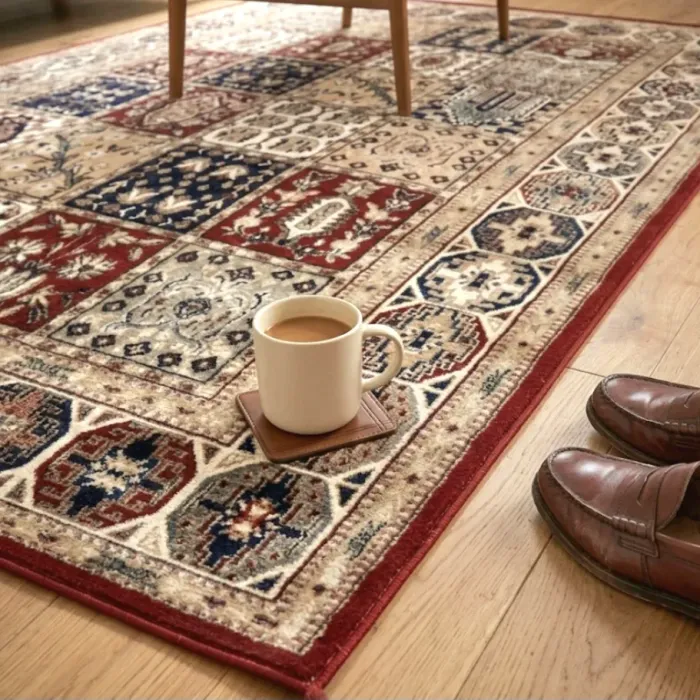 Alfombra belga pachwork 100 x 140 - 1