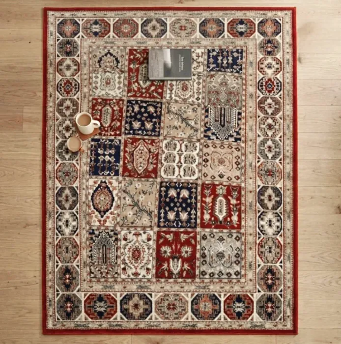 Alfombra belga pachwork 100 x 140 - 2