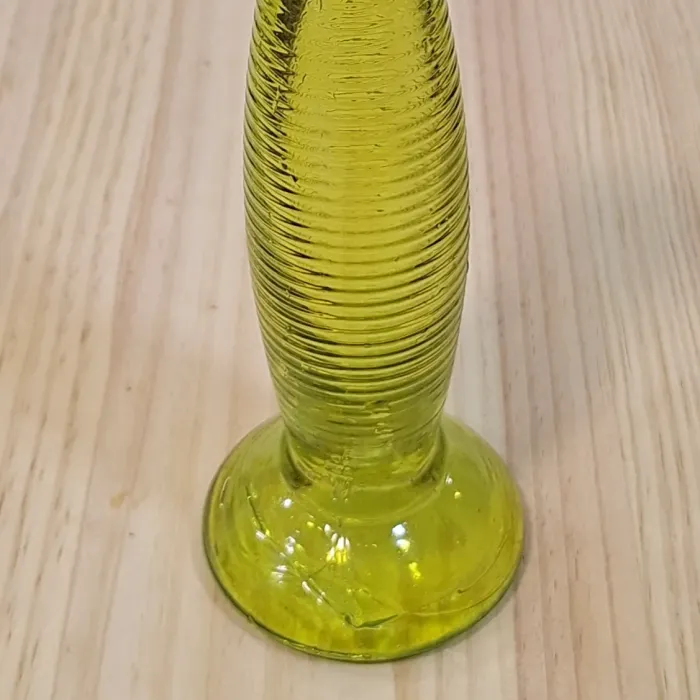 JARRONES CRISTAL AMARILLO VERDOSO - 2