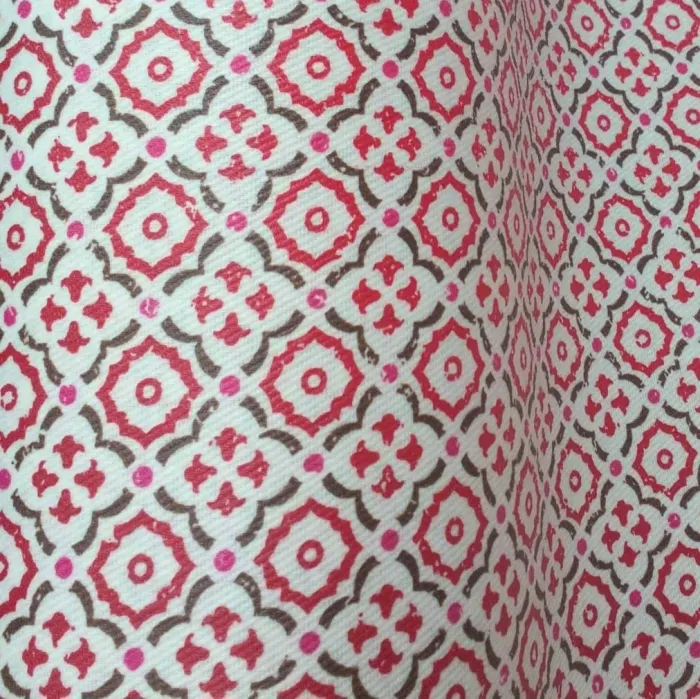 Tela resinada roja Delfos - 1