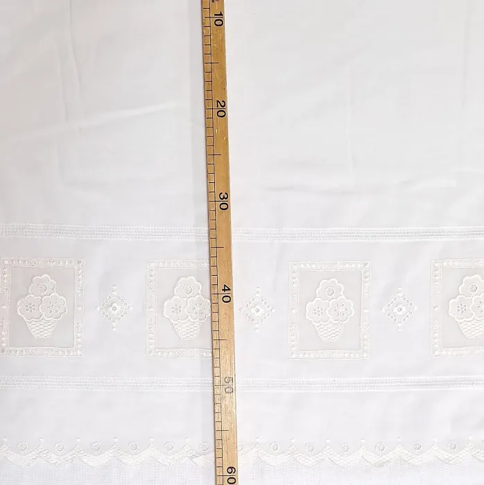 Tela visillo bandó altura 58 cm - 4