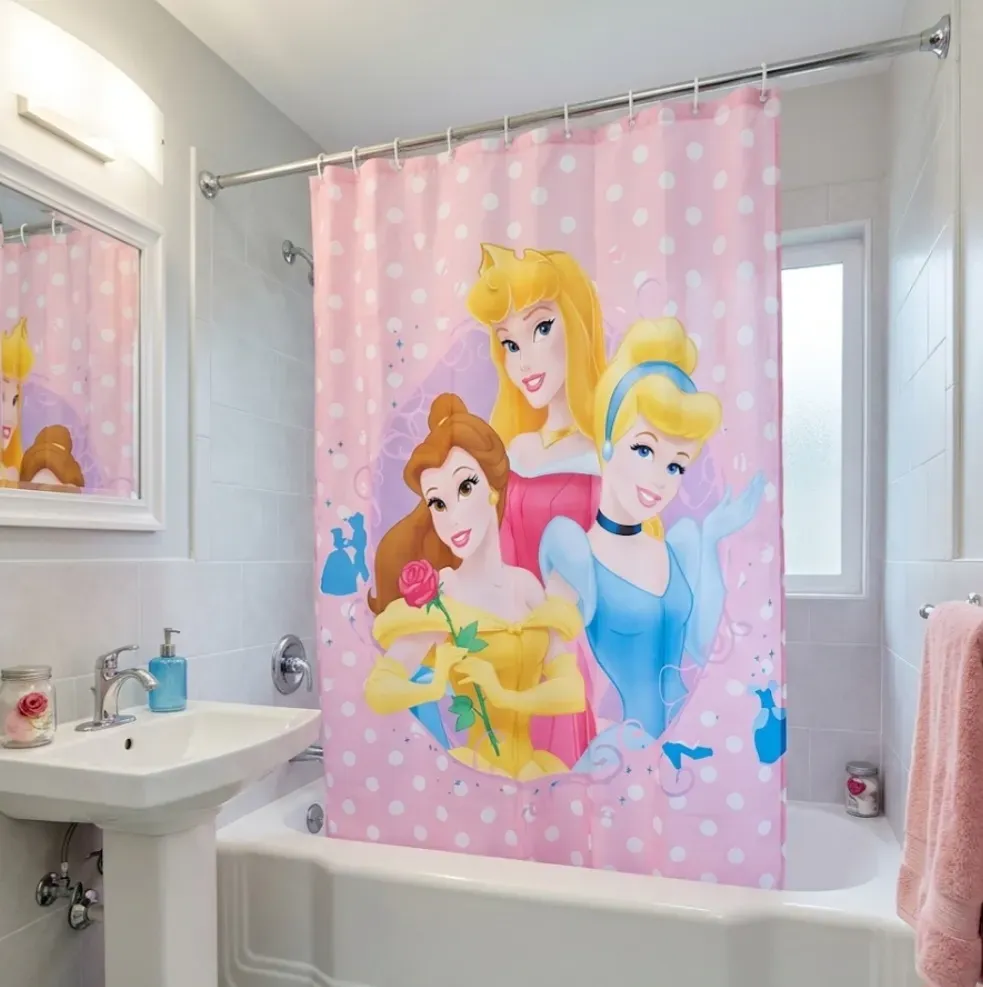 Cortina baño Princess 192 x 200 cm